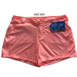 COLUMBIA SIZE 20W WOMENS CORAL POINT lii SHORTS